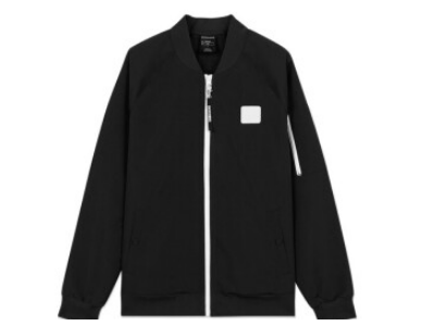 斯凯奇（Skechers）2021春夏款男子时尚棒球服运动休闲服夹克L420M184 碳黑 XL